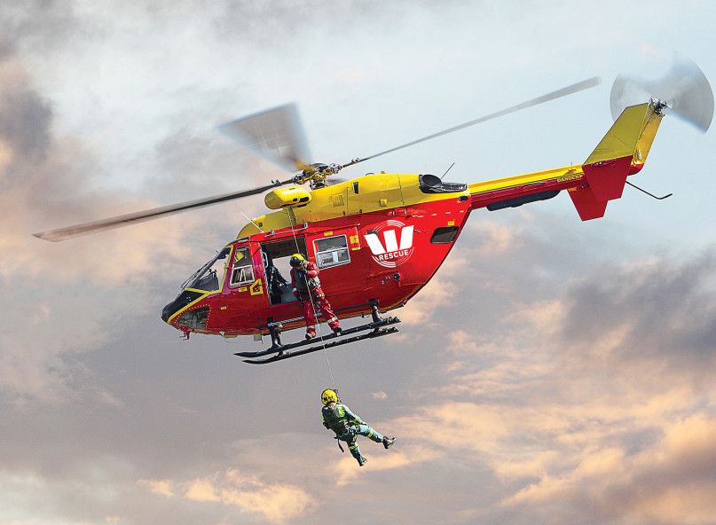 With over 50 years of helping get people to safety, we believe that the Rescue Helicopter is an exceptionally worthy charity to support.